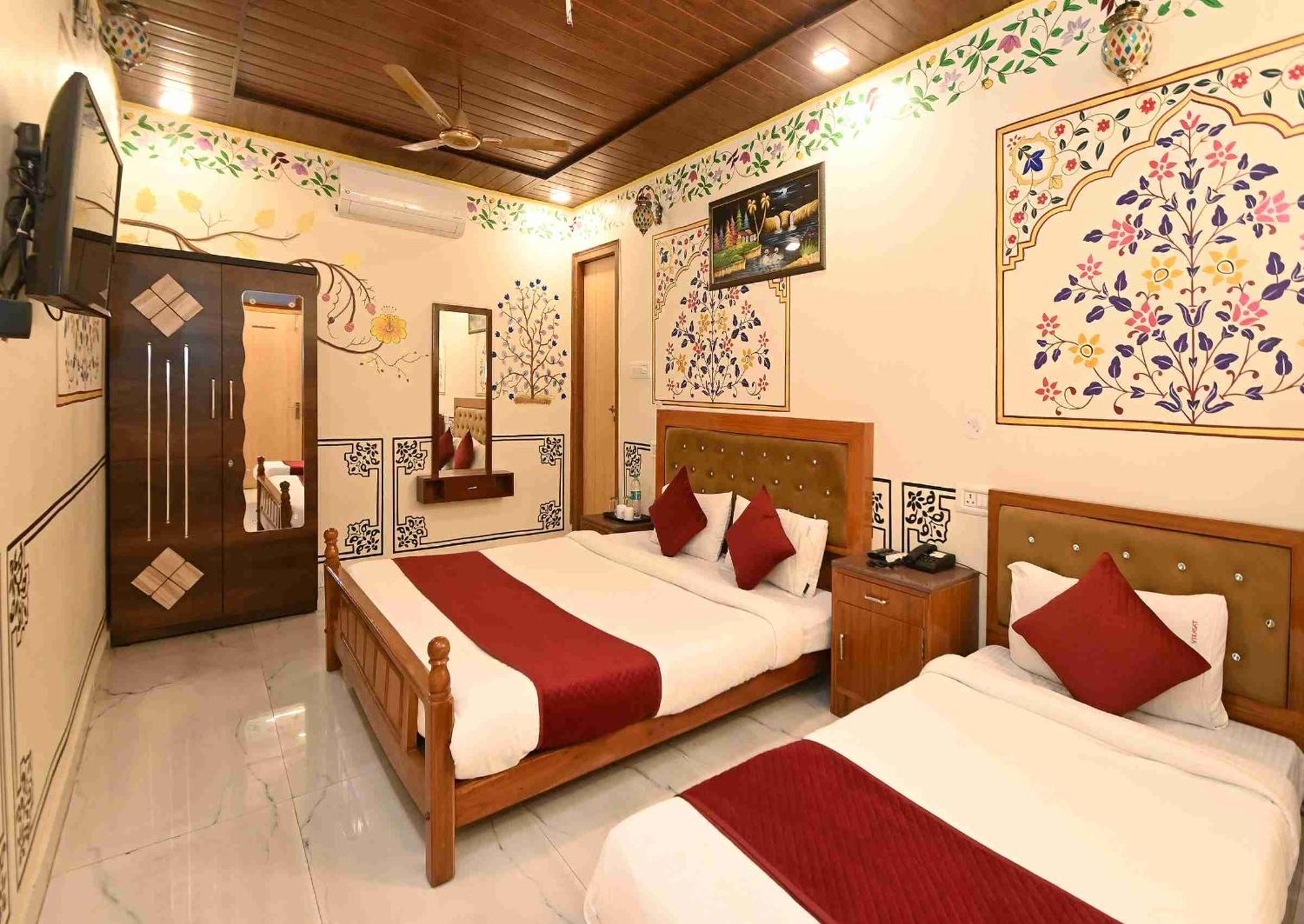 Virasat Mahal Heritage Hotel-Jaipur City Center Exterior photo